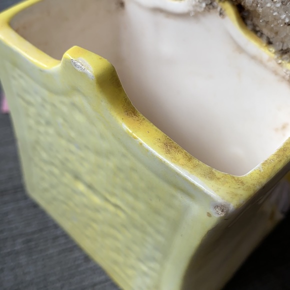 Vtg Grantcrest sugar coated small dog planter - Picture 11 of 11